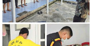 Pastikan Lingkungan Lapas Kelas III Namlea Kondusif Lewat Penggeledahan Rutin