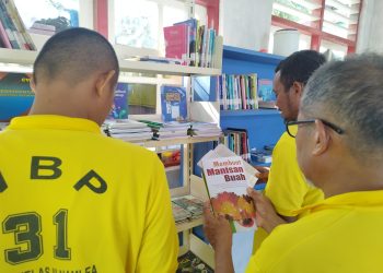Hadirkan Ratusan Koleksi Buku Baru, Menambah Semangat Membaca WB Lapas Namlea