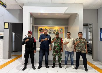 Ciptakan Suasana Kondusif Jelang Nataru, Lapas Namlea Jalin Sinergi Kamtib dengan Babinsa Jikumerasa