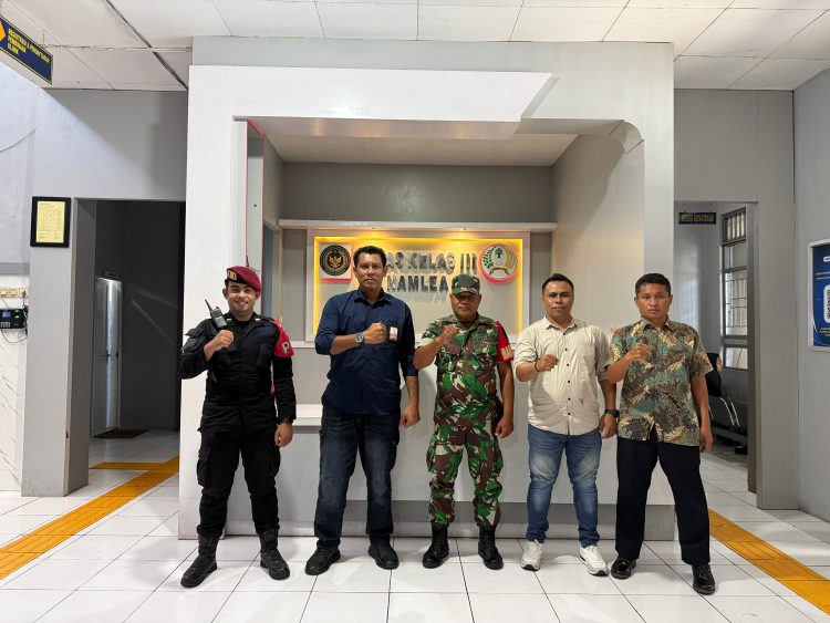 Ciptakan Suasana Kondusif Jelang Nataru, Lapas Namlea Jalin Sinergi Kamtib dengan Babinsa Jikumerasa
