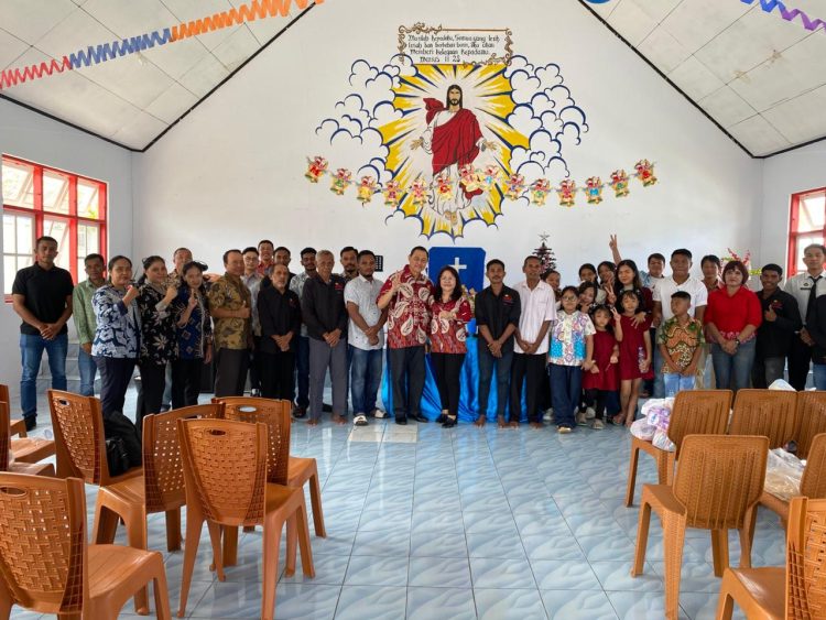 Penuh Sukacita, Lapas Namlea Rayakan Natal Bersama GBI Abbalove