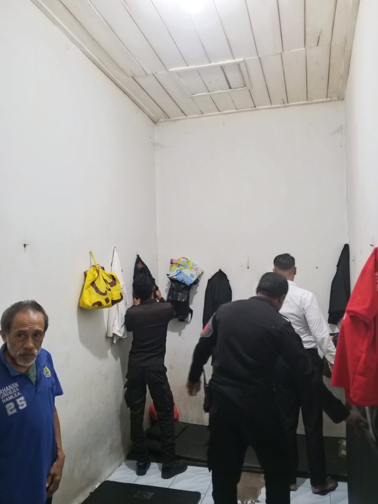 Jaga Sikon, Lapas Namlea Rutinkan Razia Seminggu Sekali
