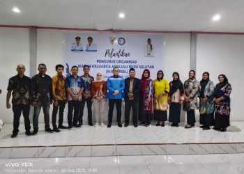 Pengurus Ikatan Keluarga Assilulu Buru Selatan Di Lantik, Ini Harapan Bupati La Hamidi dan Raja Asilulu