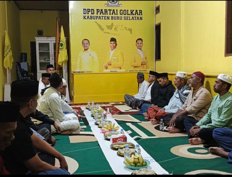Bupati Bursel Hadiri Doa Bersama Sambut Puncak HUT ke-61 Partai Golkar