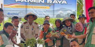 Ikut Panen Raya Serentak, Lapas Namlea Pertegas Dukungan Terhadap Program Ketahanan Pangan Nasional