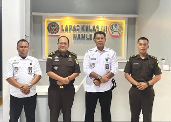 Lapas Namlea Perkuat Sinergi Penegakan Hukum dengan Kejari Buru