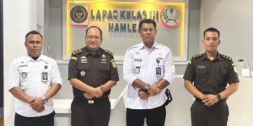 Lapas Namlea Perkuat Sinergi Penegakan Hukum dengan Kejari Buru