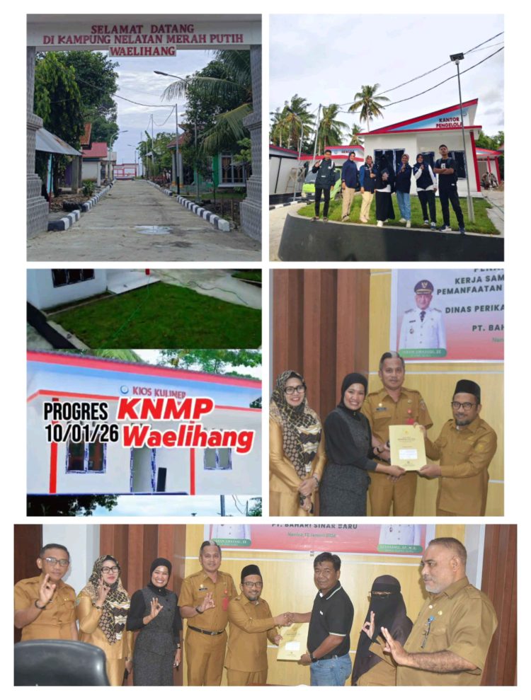 Kampung Nelayan Merah Putih Siap Bermitra Dengan PT Sinar Bahari Baru dan PT Harta Samudra