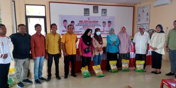 Silaturahmi Bersama Desa dan Aksi Nyata: DPD PKS Kota Ambon Konsisten Berbagi Sembako di Waeheru