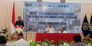 Asisten I Buka Rapat Koordinasi Timpora Kabupaten Buru
