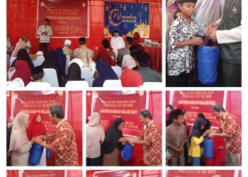 Erwin Tanaya Beri Bingkisan Lebaran Buat Anak Yatim Piatu dan Para Janda