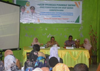 Asisten III Buka Kegiatan Forum OPD Dinas Perpustakaan dan Arsip Daerah Kabupaten Buru