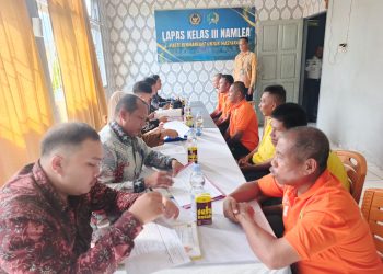 20 Warga Binaan Lapas  Ikuti Wasmat PN Namlea