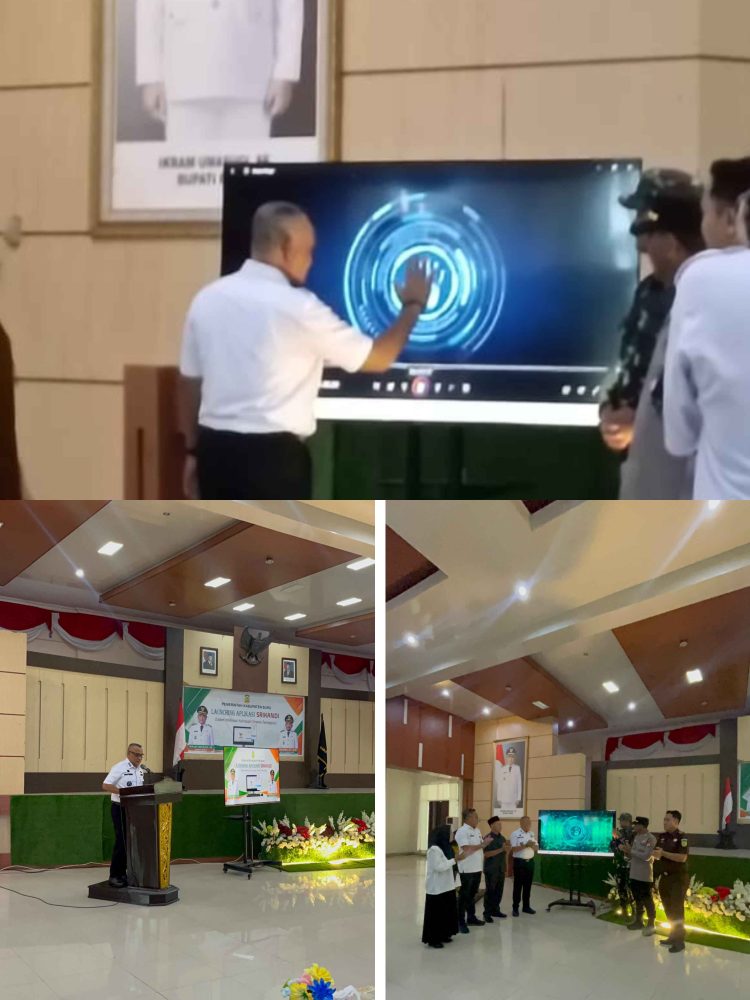 Bupati Buru Lounching Penggunaan Aplikasi Srikandi V3