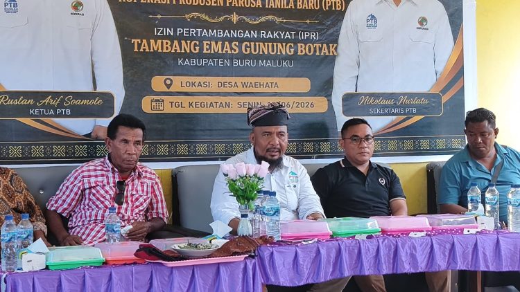 Koperasi PTB Akan Penuhi Hak Pemilik Lahan Gunung Botak