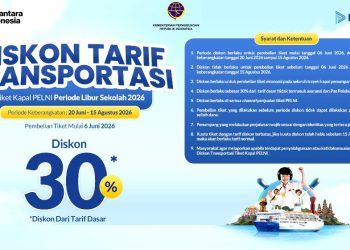 Sambut Libur Sekolah, PELNI Cabang Namlea Beri Diskon Tarif Transportasi 30 Persen