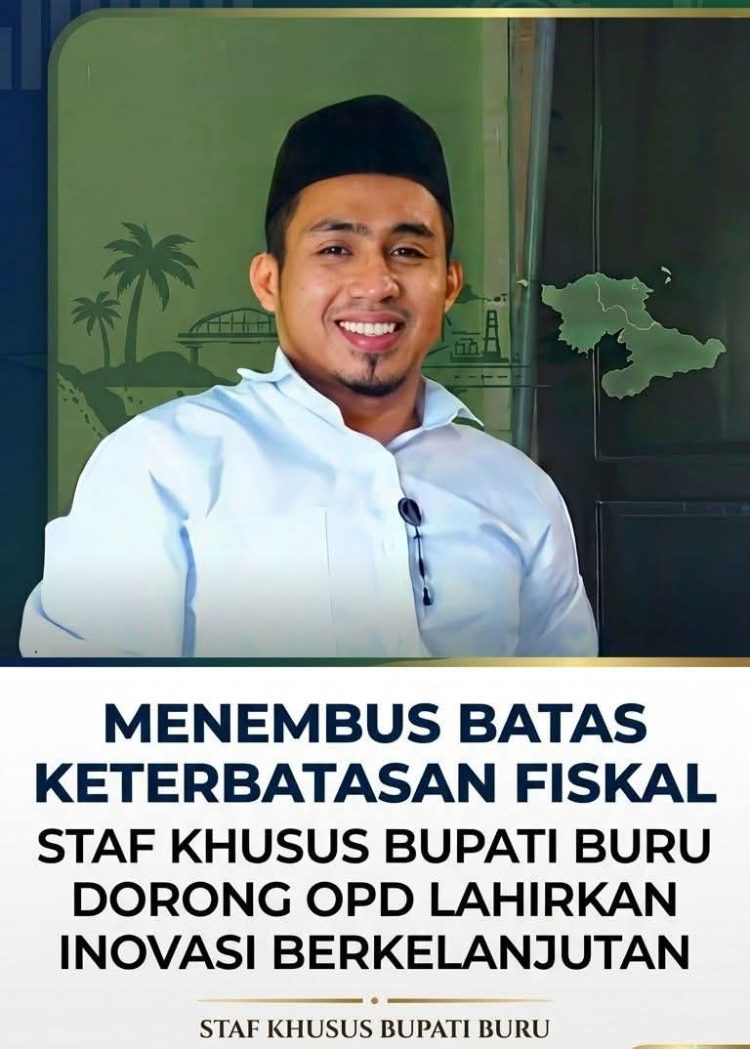 ‎Menembus Batas Keterbatasan Fiskal Staf khusus Bupati Buru Dorong OPD Lahirkan Inovasi Berkelanjutan