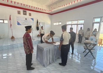 Kalapas Namlea Lantik Dua Pejabat Eselon V