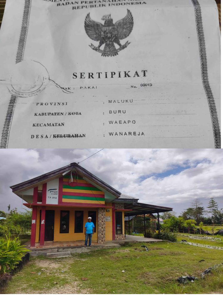 Terbitkan Sertifikat di Tanah Milik Masyarakat Adat, Kasie Penetapan Hak dan Pendaftaran Kantor BPN Kabupaten Buru dan Camat Waeapo Akan Dilaporkan ke Polisi