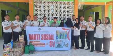 Lapas Namlea Berbagi Sembako di Pesantren Al-Anshor Jikumerasa