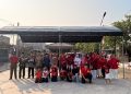 Warga Komplek Duta Asri Cadas Gelar Upacara Bendera,Peringati HUT RI Ke 81