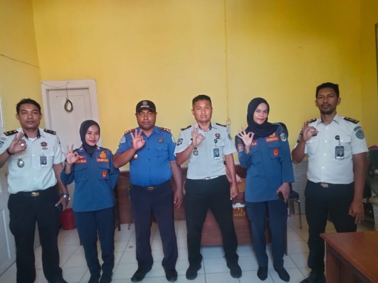 Mitigasi Kebakaran, Lapas Namlea Jalin Koordinasi Dengan Damkar Buru