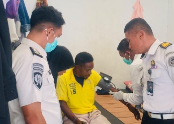 Lapas Namlea Proaktif Monitoring Kesehatan Warga Binaan