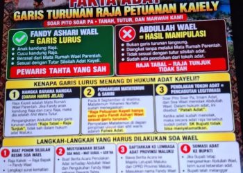 Latupati Maluku Ingatkan Bupati Buru:  Jangan Terlalu Jauh Campuri Urusan Adat