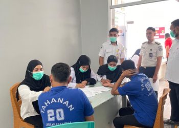 Proteksi Kesehatan Warga Binaan, Lapas Namlea Bersama Puskesmas Sawa Gelar CKG dan Skrining Penyakit Menular